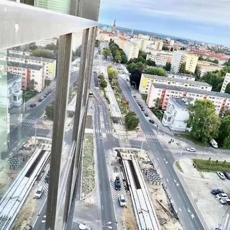 Hanza Tower Exclusive Pool & Sauna & Jacuzzi Appartement Szczecin